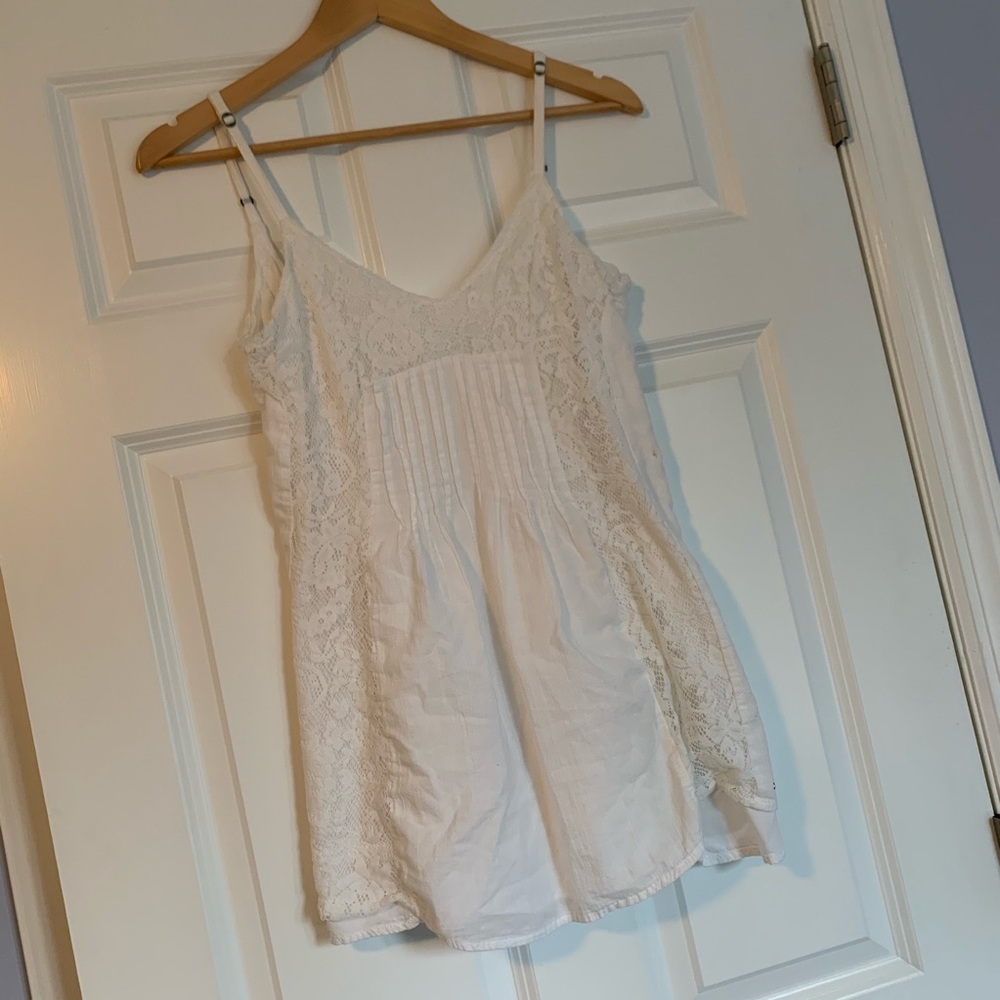 Hollister White Dress / Cover Up Size Small